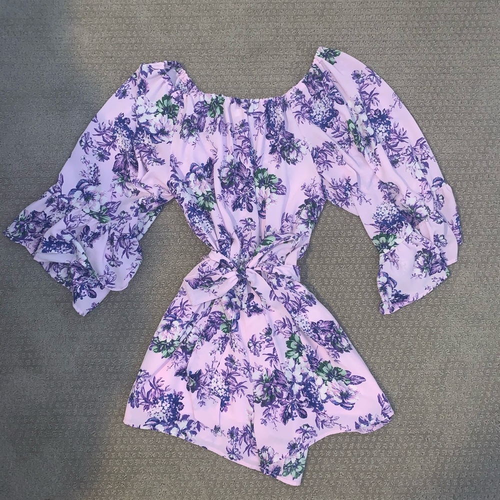 Wayf off the shoulder romper
